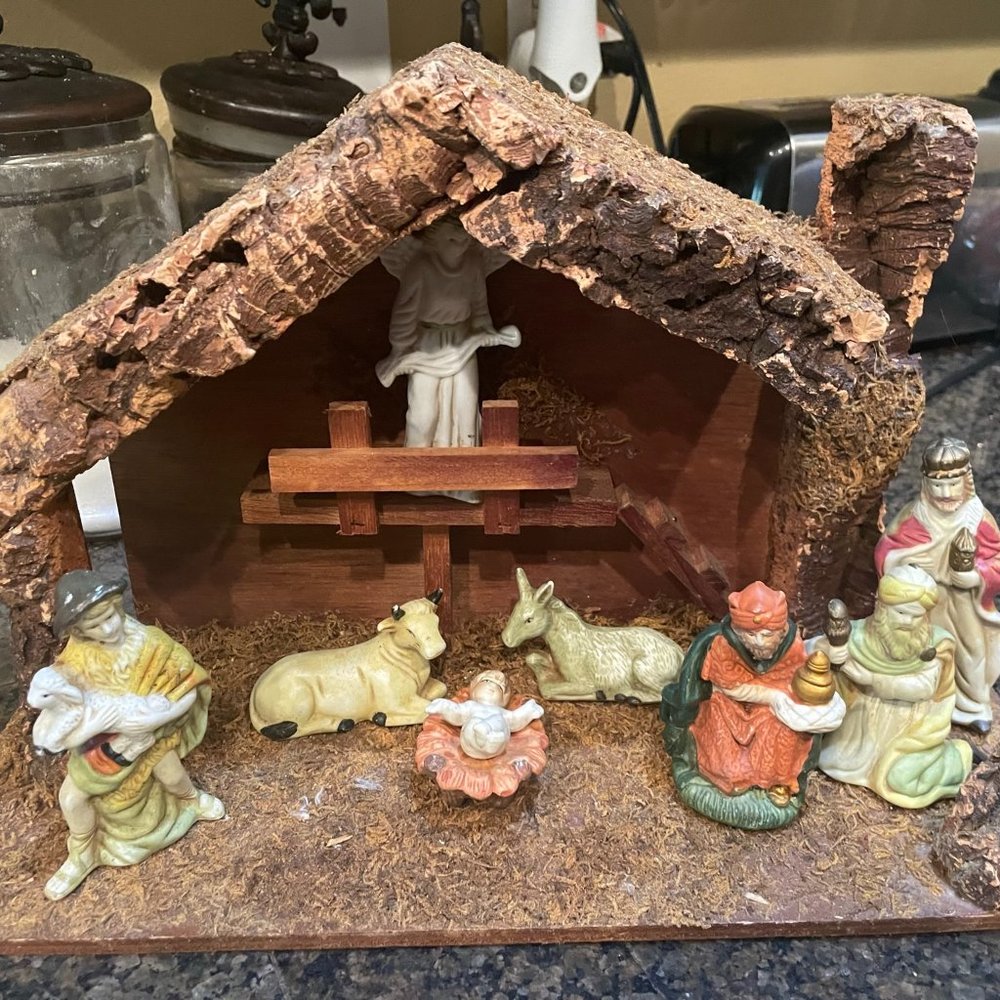 Nativity Set with figurines